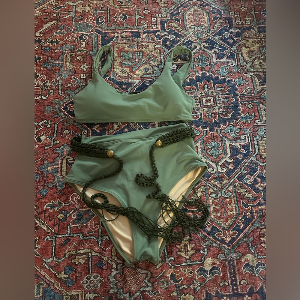 Pau Román Bikini High Waisted High Cut Mexico